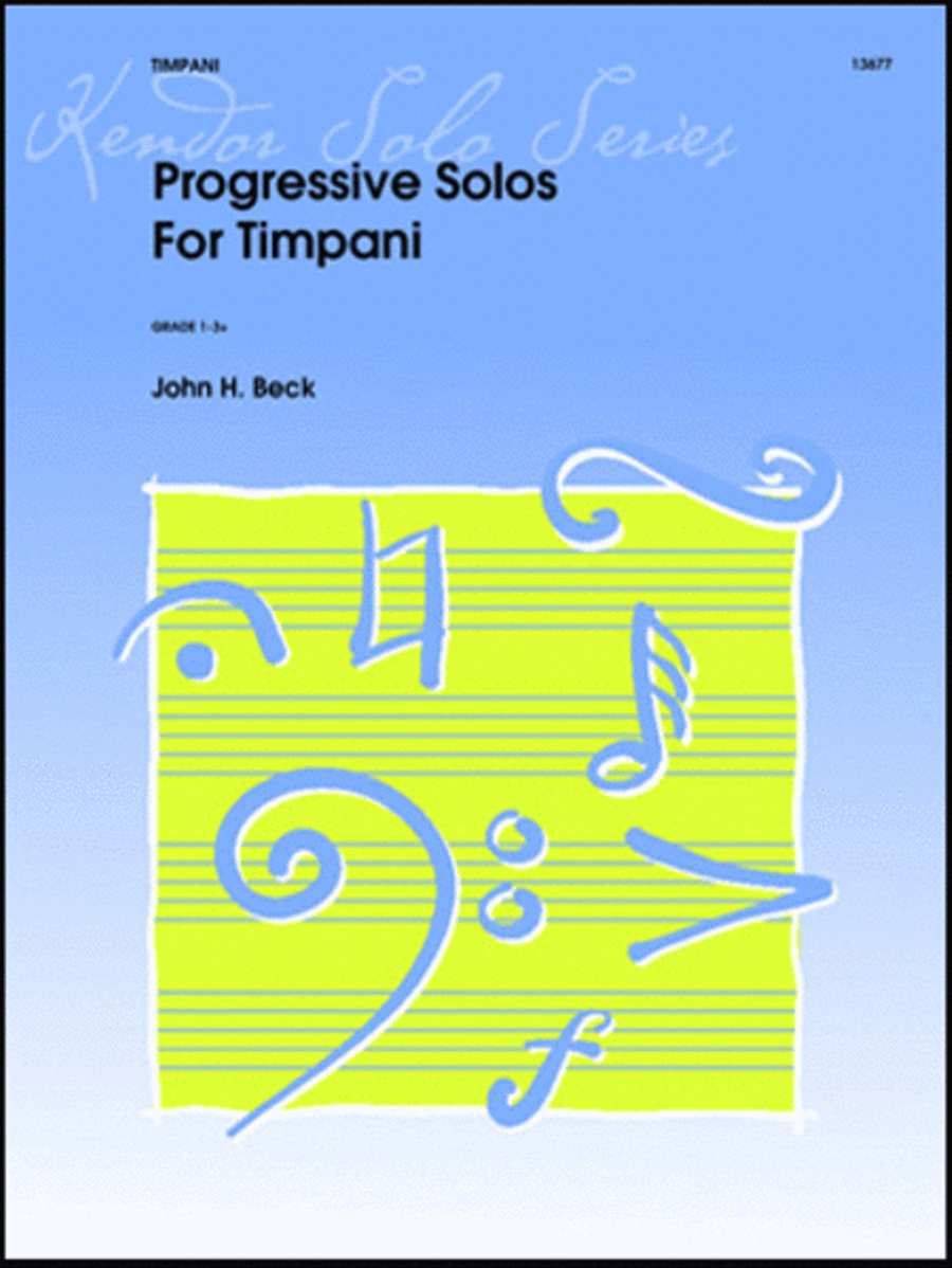 Progressive Solos For Timpani