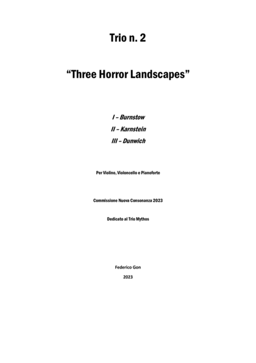 Federico Gon: Trio n. 2 "Three Horror Landscapes" (ES-23-064)