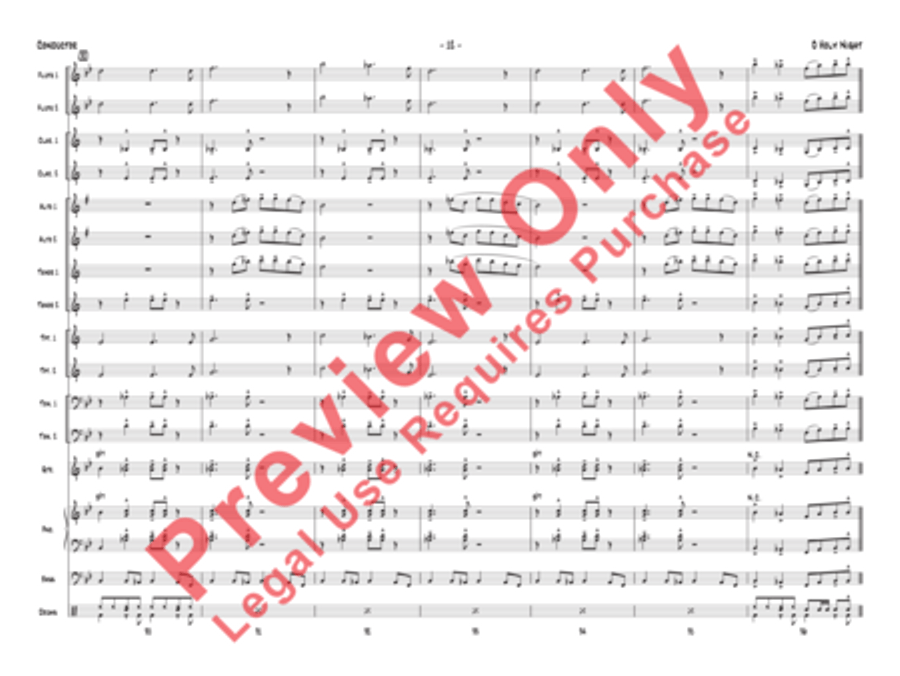 O Holy Night Jazz Ensemble scores gallery preview page 13