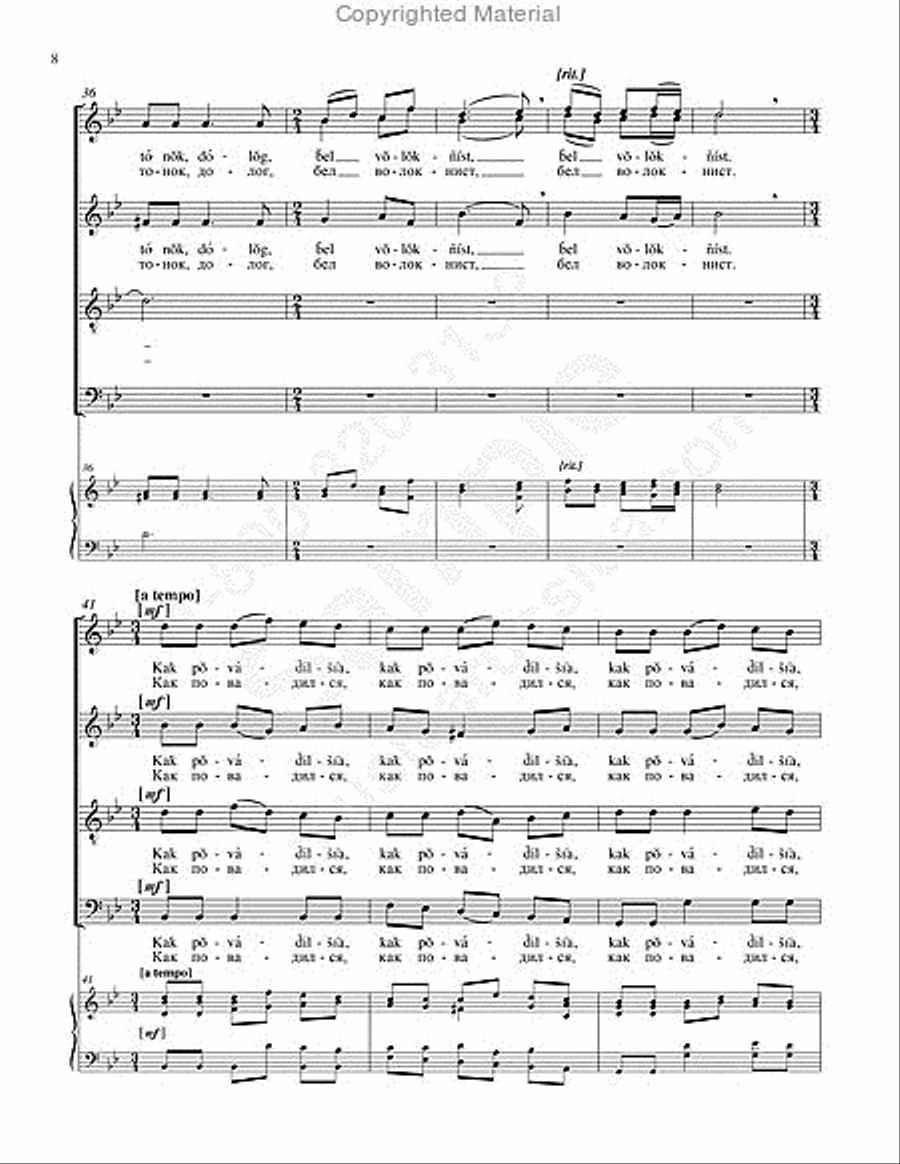 In the Dark Forest 4-Part scores gallery preview page 7