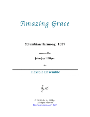 Book cover for Amazing Grace for Flexible Ensemble
