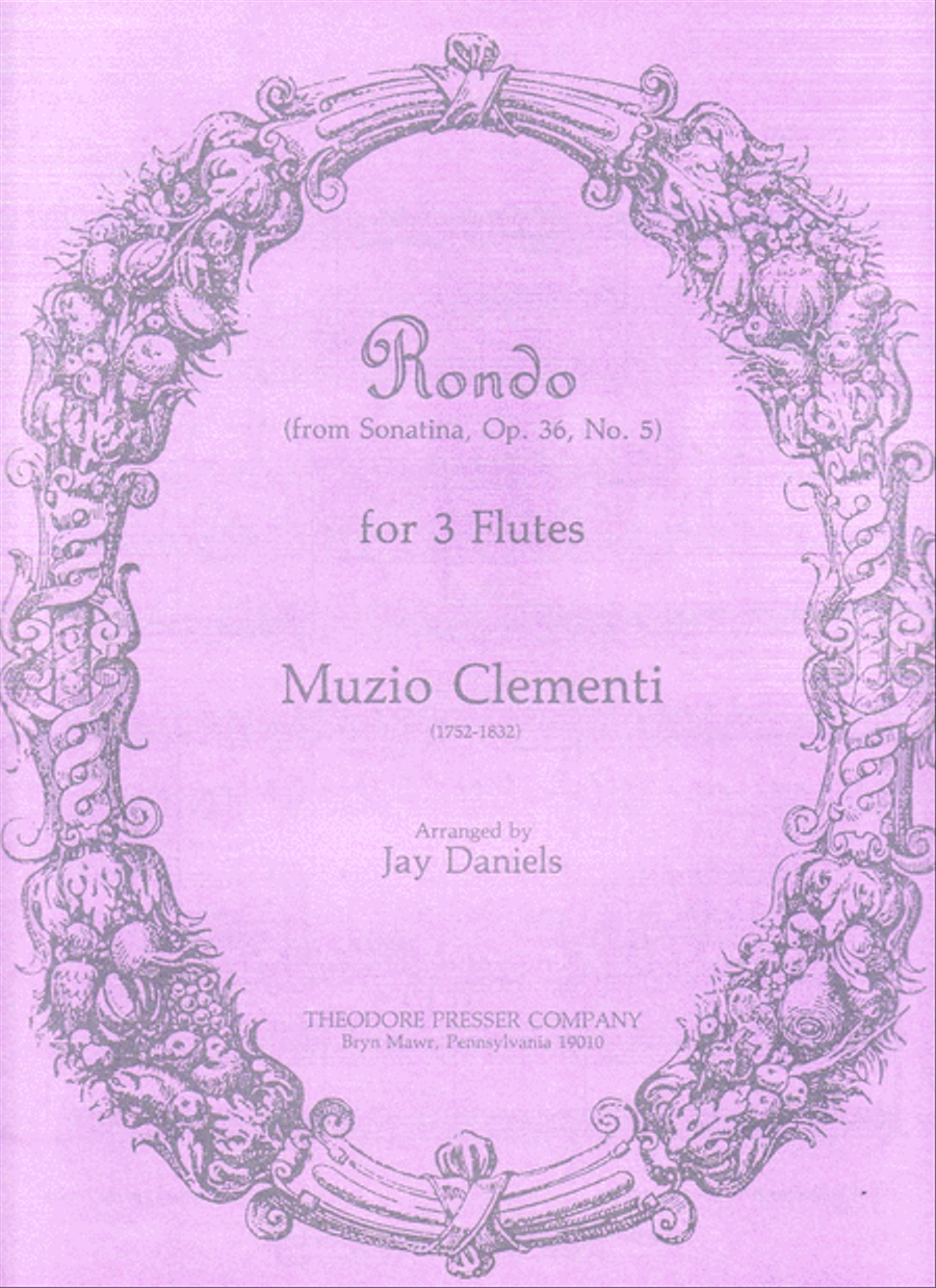 Rondo Rondo Flute Trio scores gallery preview page 1
