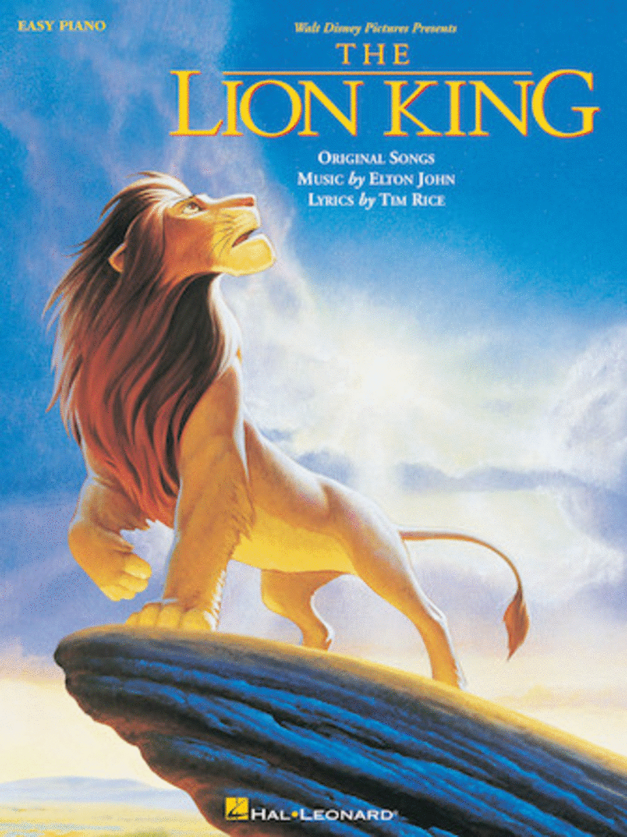 The Lion King Easy Piano scores gallery preview page 1