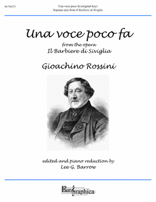 Book cover for Una voce poco fa (original key)