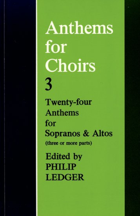 Anthems For Choirs 3