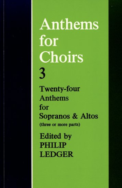 Anthems for Choirs 3