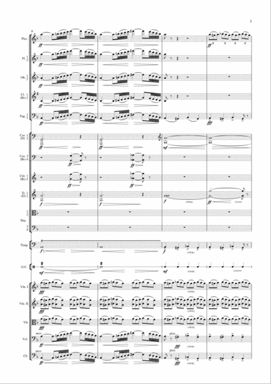 St John's Night on Bare Mountain Orchestra scores gallery preview page 4