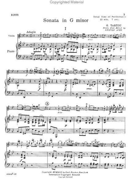 Sonata in G Minor