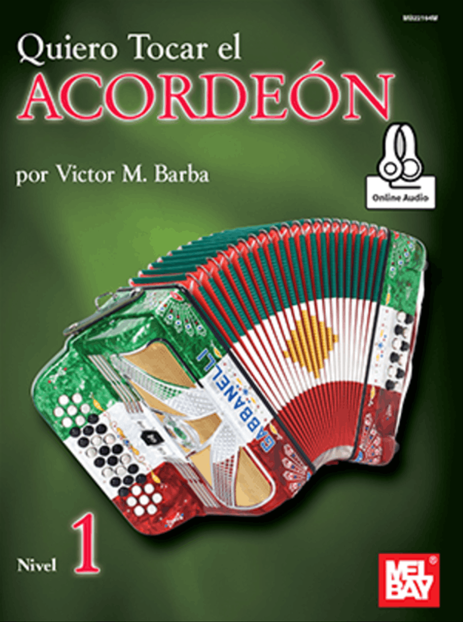 Quiero Tocar el Acordeon: Nivel 1 Accordion scores gallery preview page 1