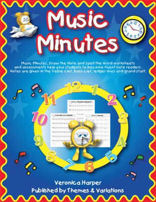 Book cover for Music Minutes