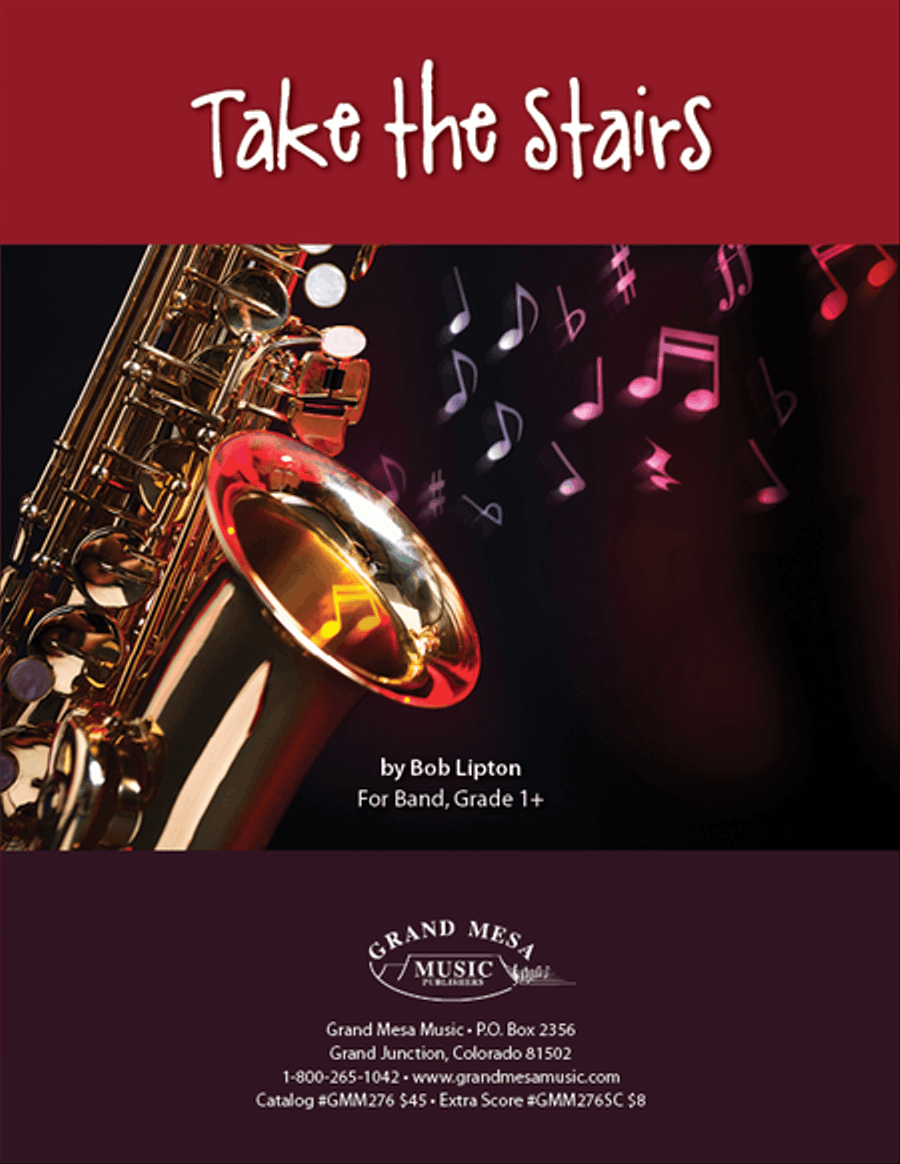 Take the Stairs Concert Band scores gallery preview page 1