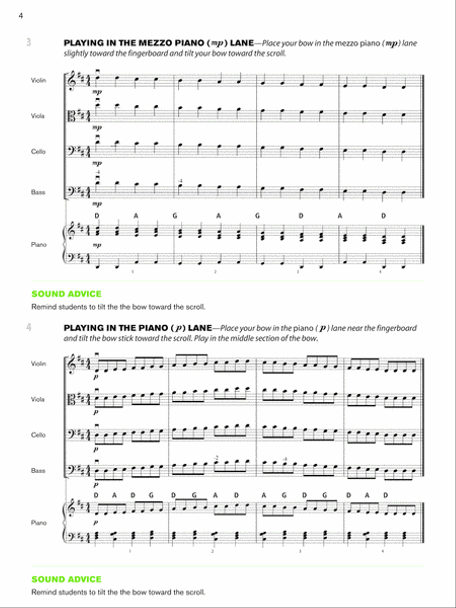 Sound Innovations for String Orchestra -- Sound Development Chamber Orchestra scores gallery preview page 5