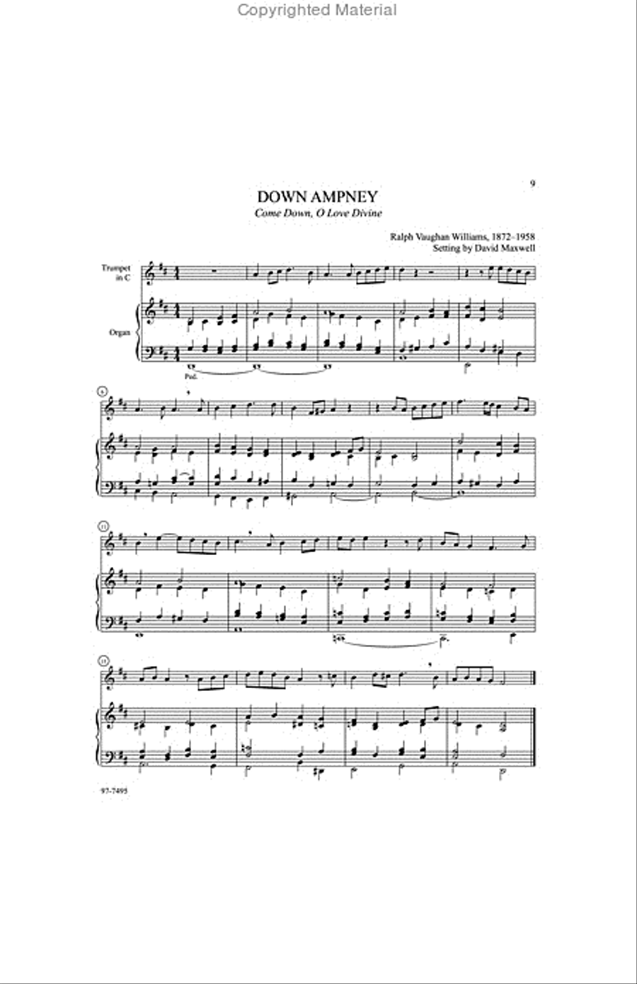 Final Stanzas: Hymn Settings for Organ and Descanting Instrument, Vol. 3 Organ scores gallery preview page 7