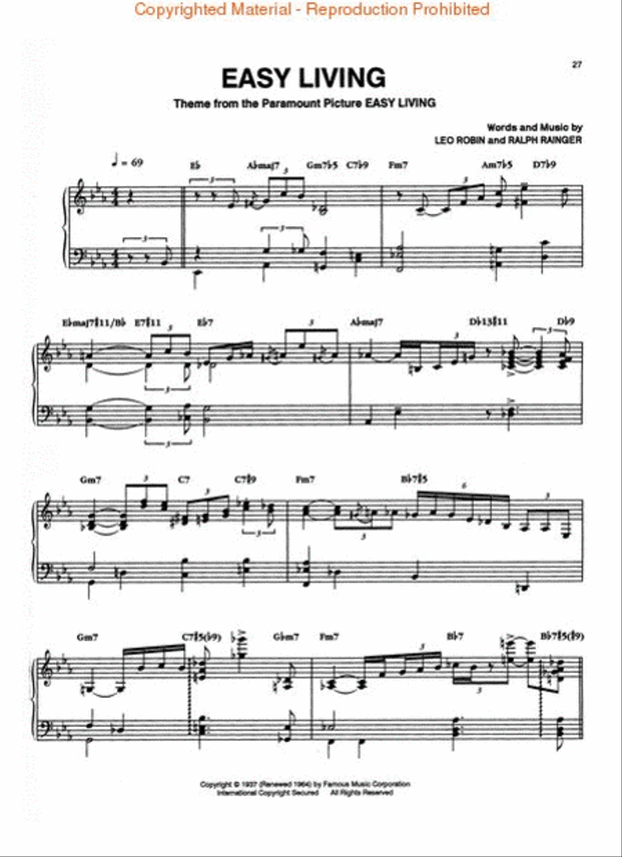 Hampton Hawes Collection Piano Solo scores gallery preview page 4