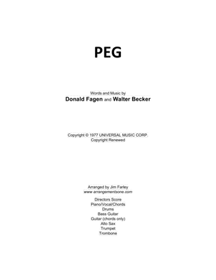 Book cover for Peg