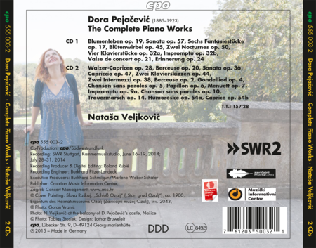 Dora Pejacevic: The Complete Piano Works