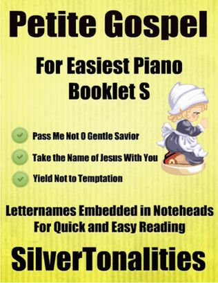Book cover for Petite Gospel for Easiest Piano Booklet S