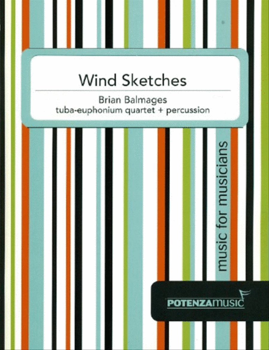 Wind Sketches Euphonium Quartet scores gallery preview page 1