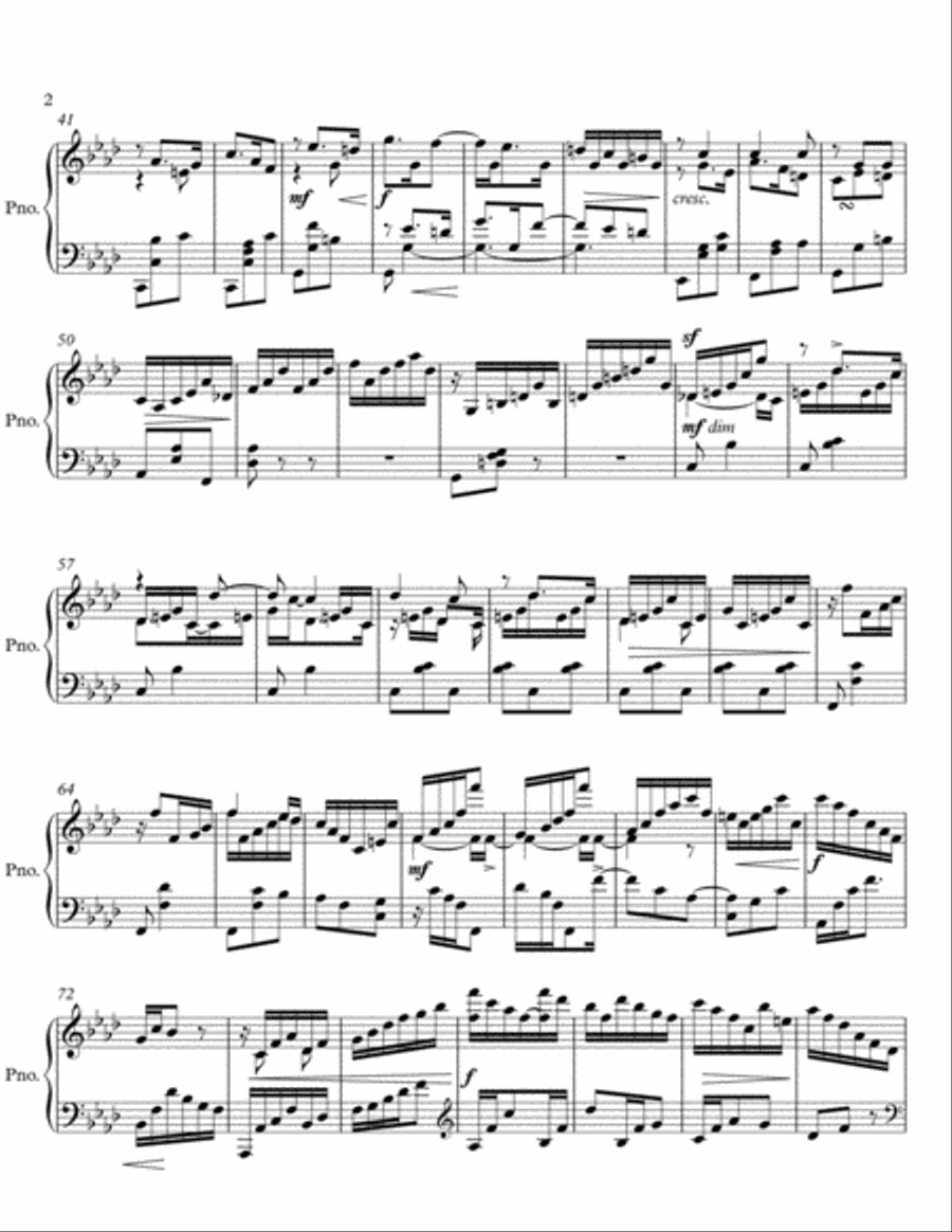 Pandemic Elegy, op. 53 Pandemic Elegy, op. 53 Piano Solo scores gallery preview page 2