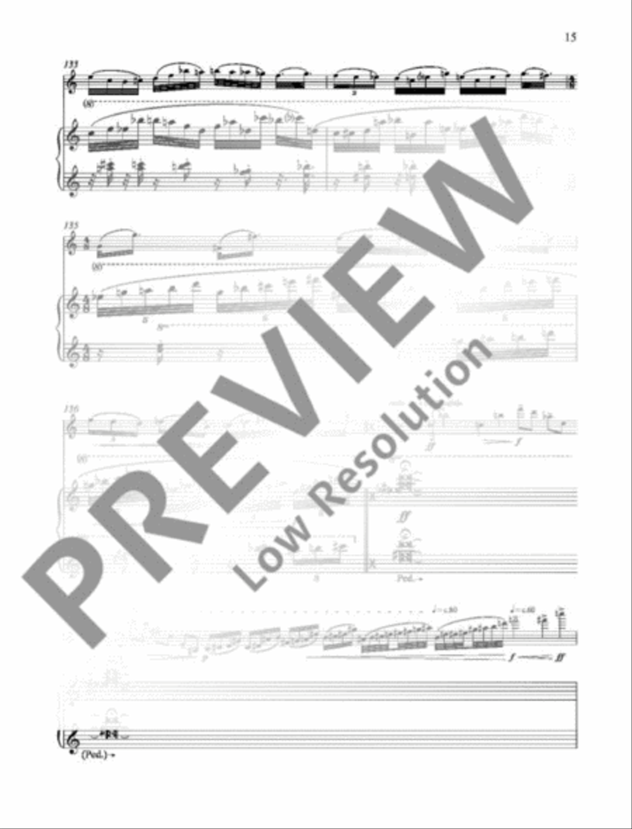 Sonata Violin Solo scores gallery preview page 18