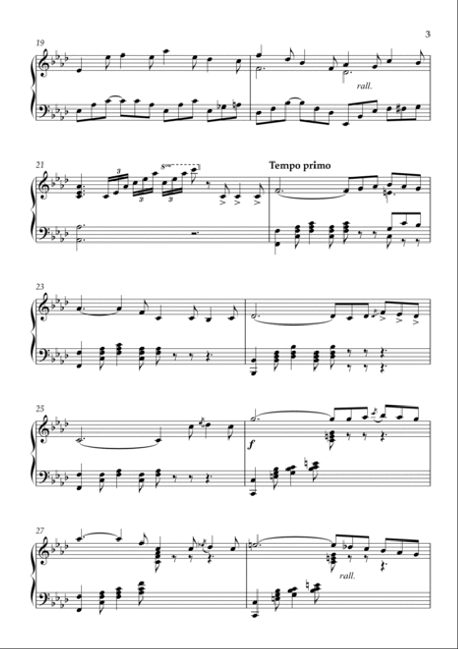 Le Lac de Côme Le Lac de Côme Piano Solo scores gallery preview page 3