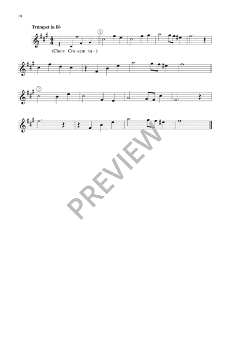 Three Songs for Triduum Three Songs for Triduum 4-Part scores gallery preview page 10