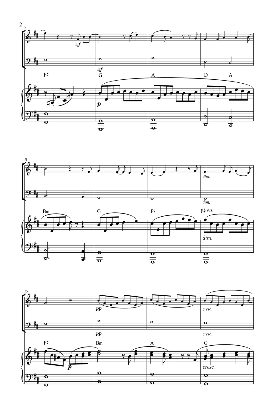 Mary, Did You Know? Flute scores gallery preview page 2