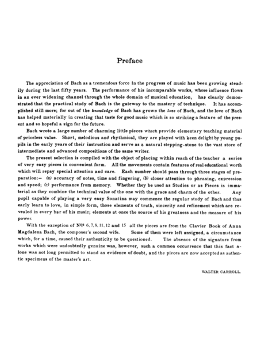 First Lessons In Bach - Easy Piano Easy Piano scores gallery preview page 5