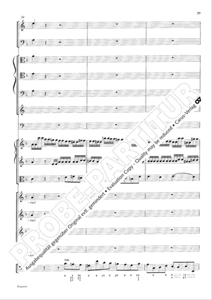Requiem 4-Part scores gallery preview page 46