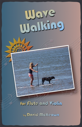 Book cover for Wave-Walking, for Flute and Violin Duet