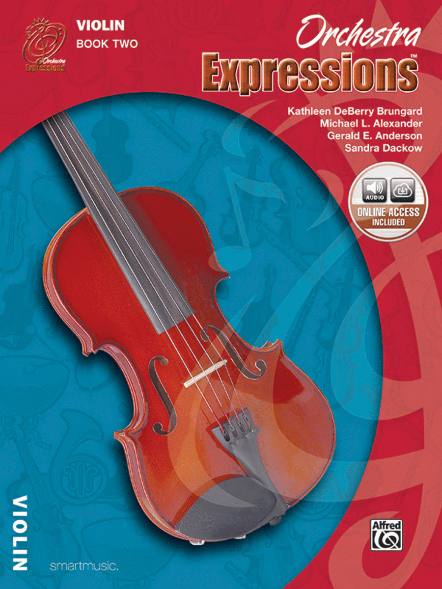 Orchestra Expressions: Student Edition, Book Two - Violin Chamber Orchestra scores gallery preview page 1