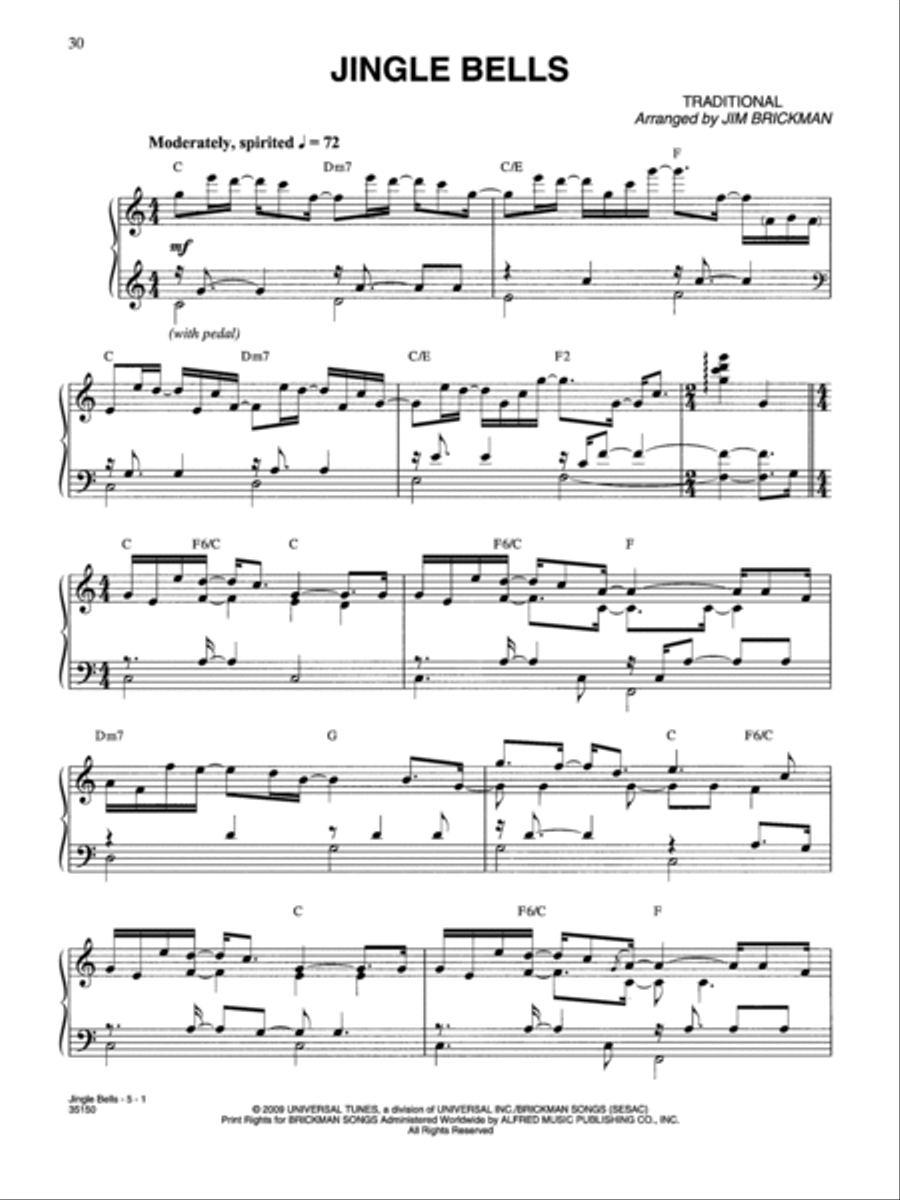 Jim Brickman -- Joy Piano, Vocal, Guitar scores gallery preview page 3