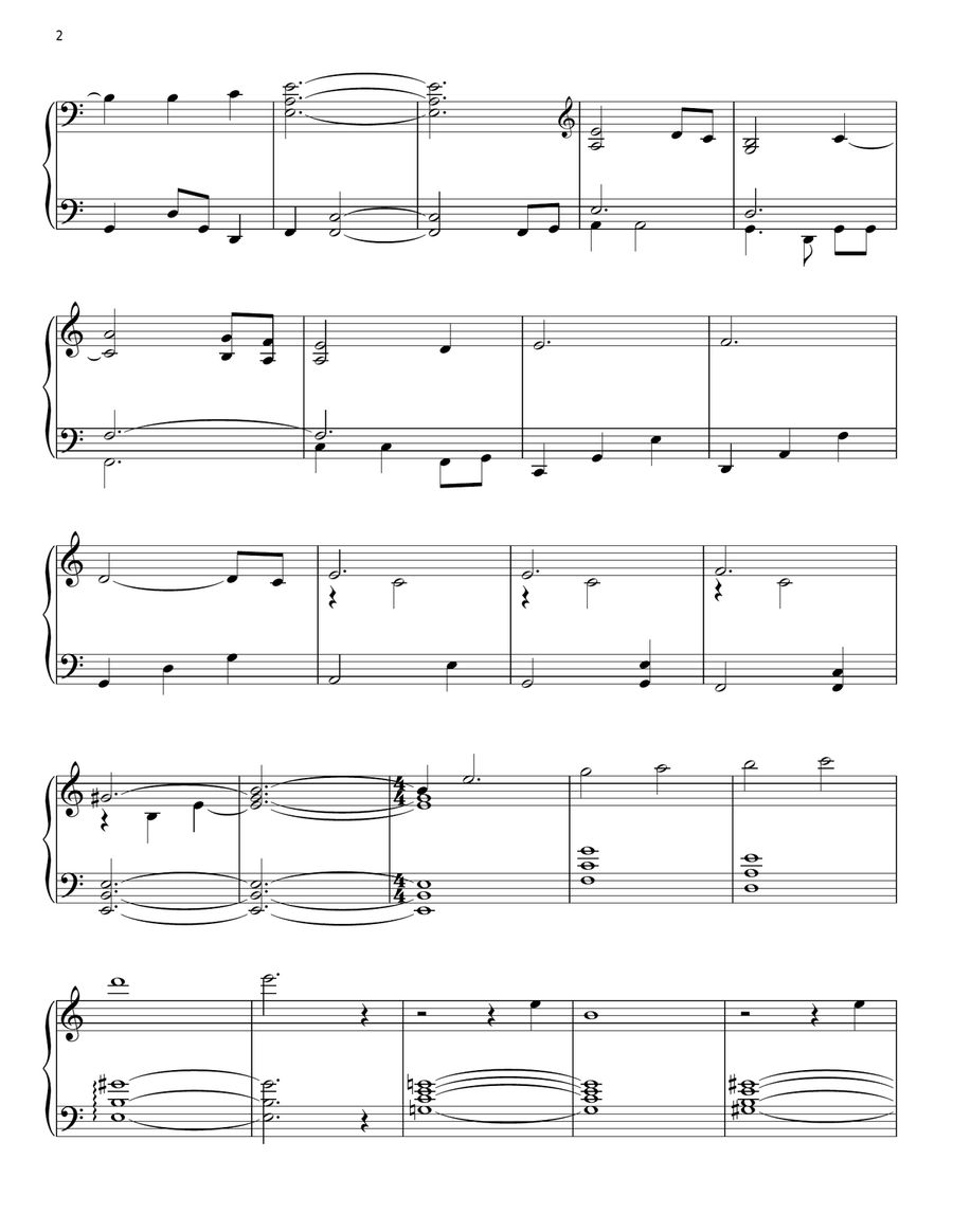 Meet Renesmee Piano Solo scores gallery preview page 2