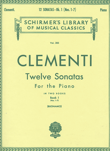 Muzio Clementi: 12 Sonatas - Book 1