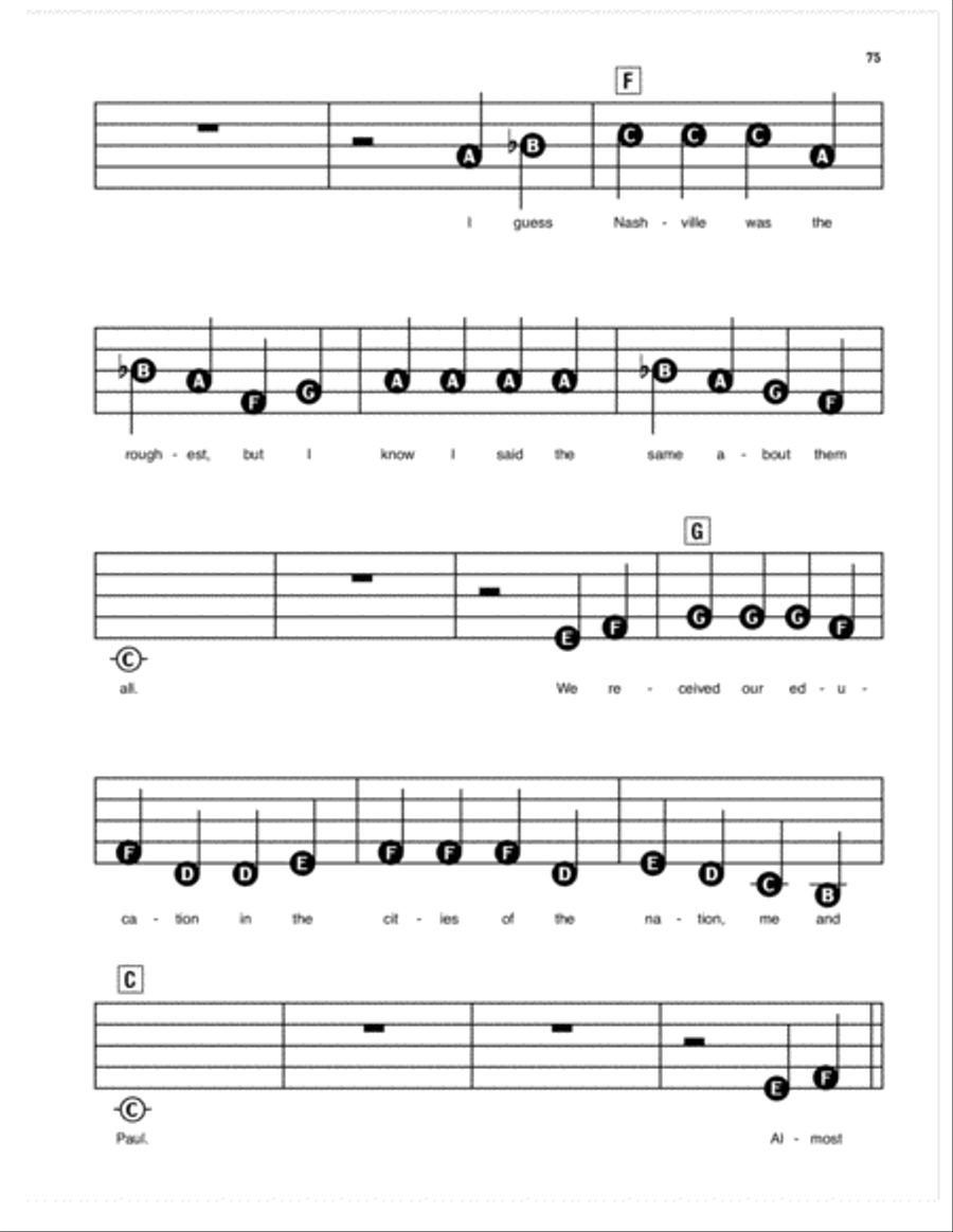Me And Paul Electronic Keyboard scores gallery preview page 2