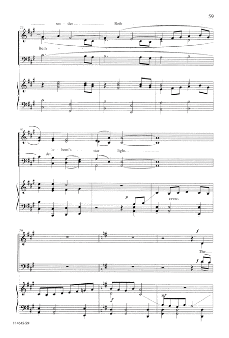 The Newborn King The Newborn King 4-Part scores gallery preview page 67