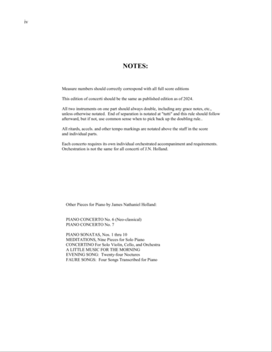 Piano Concerti Nos 1 thru 5, Two Pianos Four Hands 2 Pianos, 4-Hands scores gallery preview page 4