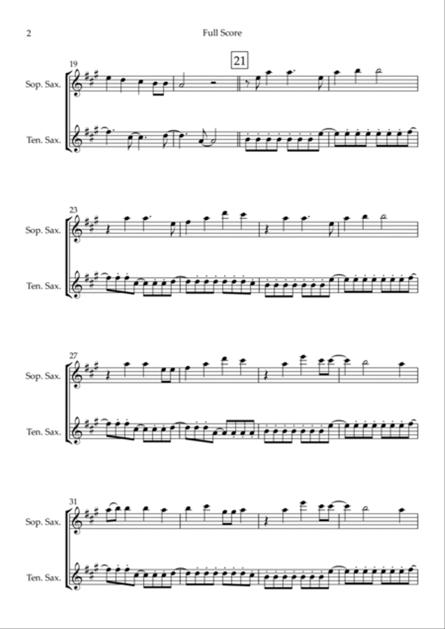 Clarity Woodwind Duet scores gallery preview page 2