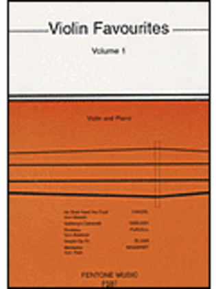Book cover for Violin Favorites - Volume 1