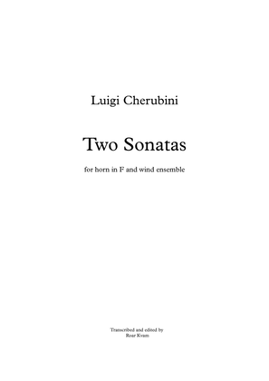 Book cover for Cherubini: Two Sonatas (Horn solo and woodwind ensemble)