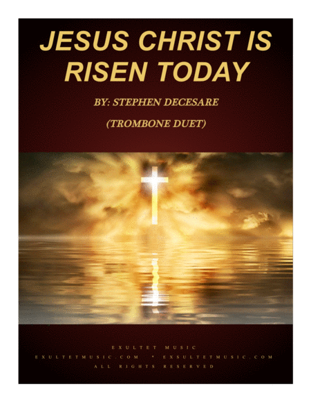 Jesus Christ Is Risen Today (Trombone Duet) image number null