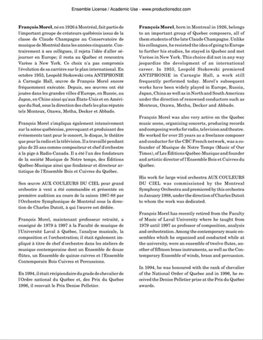 Distance intime Flute Solo scores gallery preview page 2