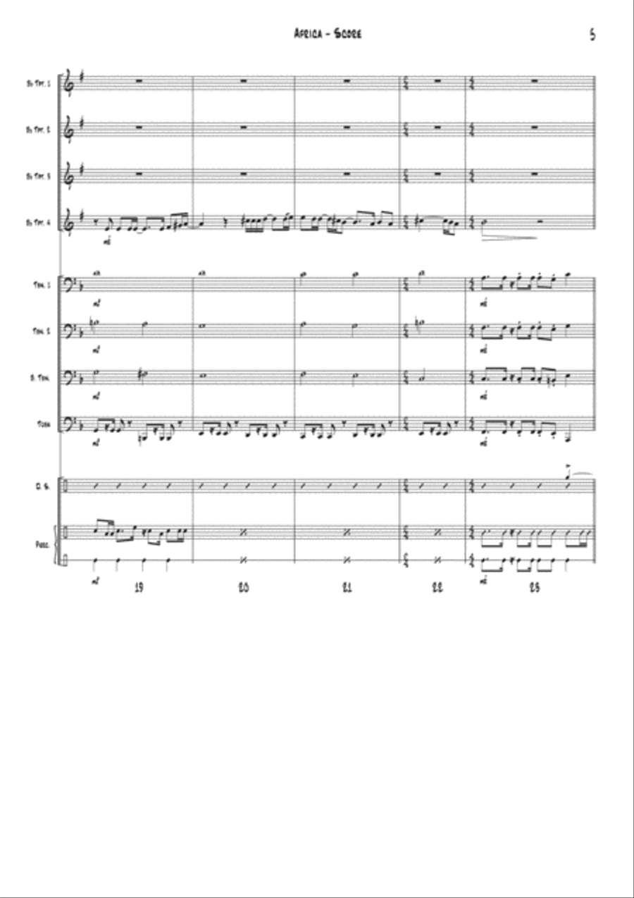 Africa Brass Ensemble scores gallery preview page 6