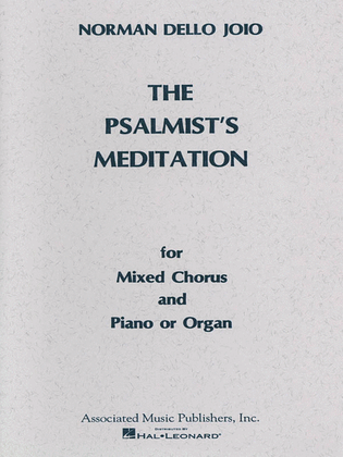 Book cover for Psalmist's Meditation