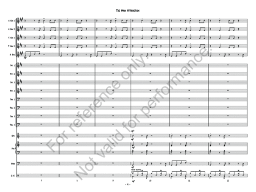 The Main Attraction Jazz Ensemble scores gallery preview page 5