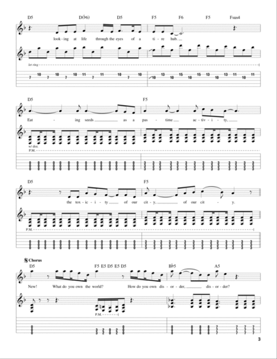 Toxicity ukulele tab hot sale