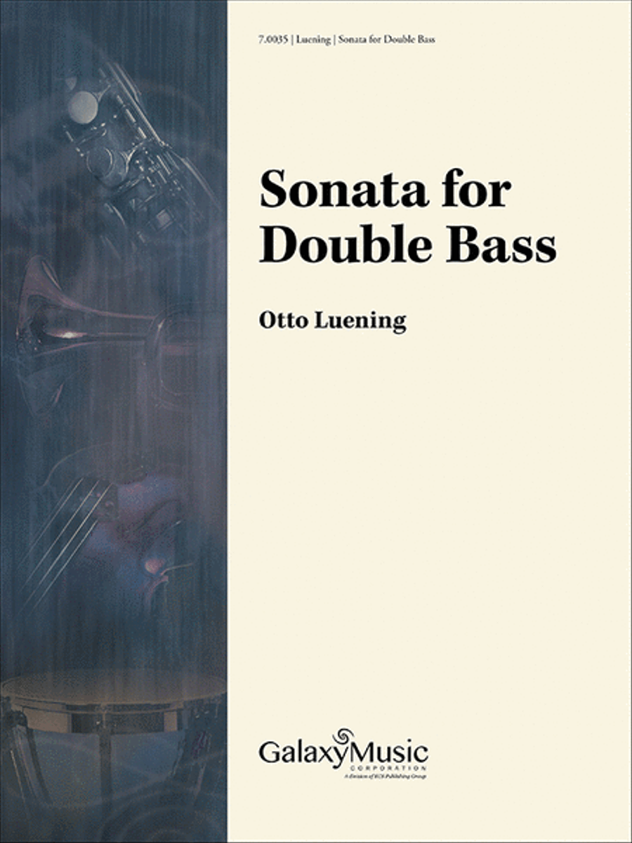 Sonata for Double Bass Double Bass scores gallery preview page 1