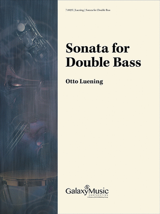 Book cover for Sonata for Double Bass