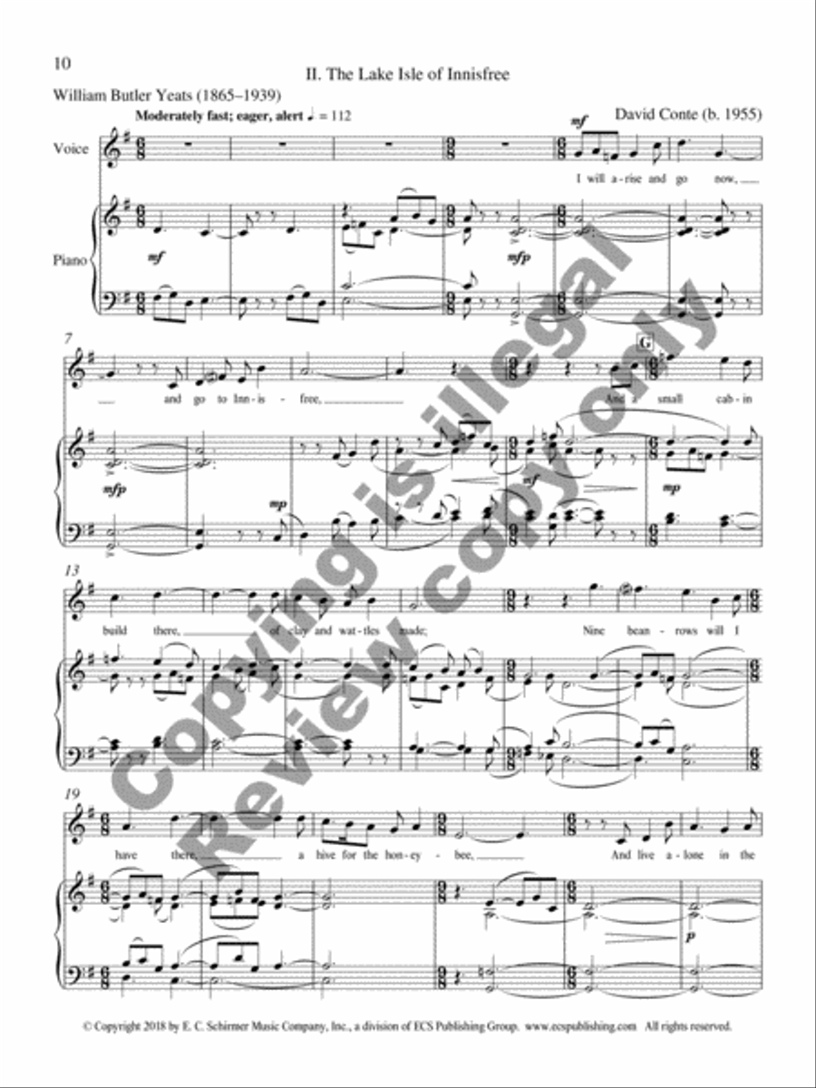 Yeats Songs Yeats Songs Cello scores gallery preview page 7