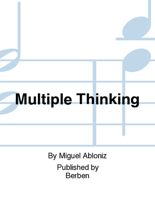 Book cover for Multiple Thinking